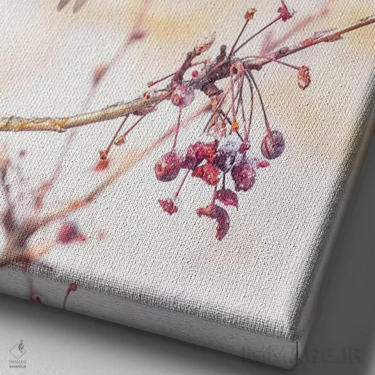 تابلو دکوراتیو طوقای سدروس II اثر روپا ساتون - نمای نزدیک بافت بوم