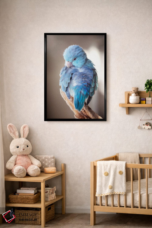 تابلو دکوراتیو آبی های بید اثر روپا ساتون - D4B