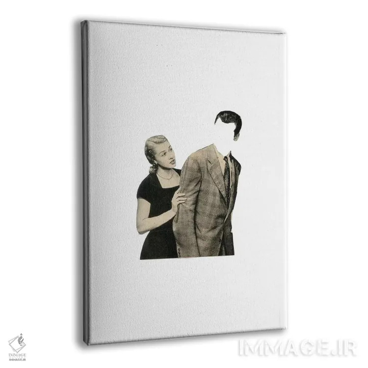 تابلو دکوراتیو قرار ملاقات کور اثر ریچارد وروجز - نمای پرسپکتیو محصول