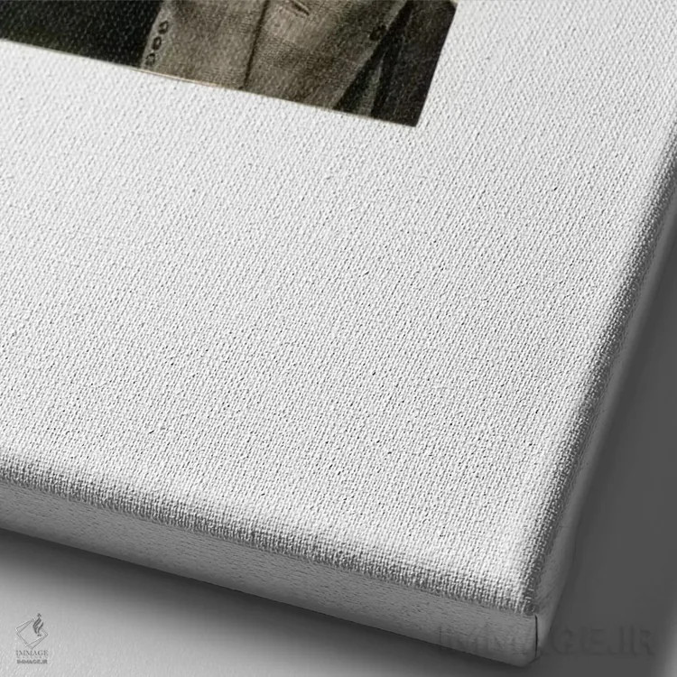 تابلو دکوراتیو قرار ملاقات کور اثر ریچارد وروجز - نمای نزدیک بافت بوم