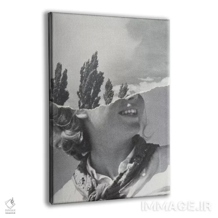 تابلو دکوراتیو ذهن در ابرها اثر ریچارد وروجز - نمای پرسپکتیو محصول