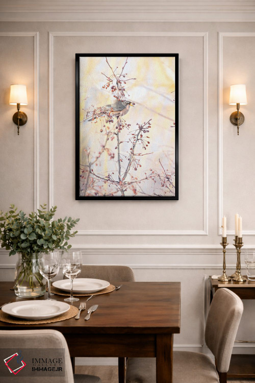 تابلو دکوراتیو توت ها برای صبحانه اثر روپا ساتون - D2B