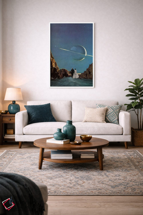 تابلو دکوراتیو فلات ها اثر ریچارد وروجز - D3W