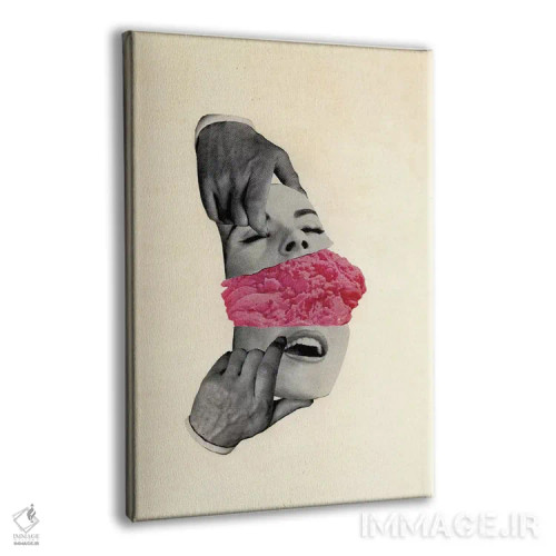 تابلو دکوراتیو جیغ چشم اثر ریچارد وروجز - نمای پرسپکتیو محصول