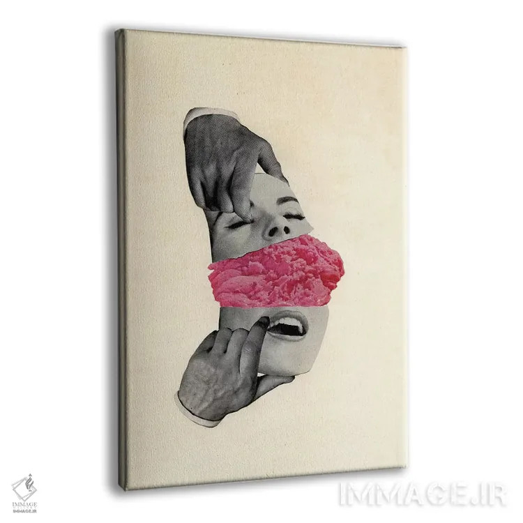 تابلو دکوراتیو جیغ چشم اثر ریچارد وروجز - نمای پرسپکتیو محصول