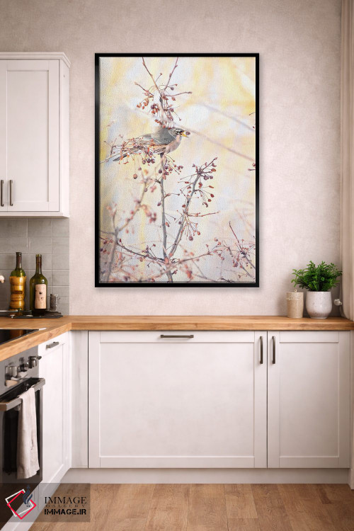 تابلو دکوراتیو توت ها برای صبحانه اثر روپا ساتون - D4B