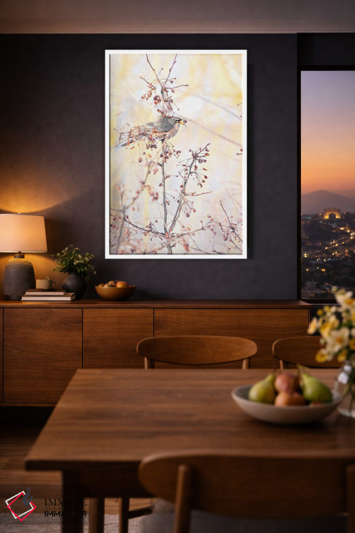 تابلو دکوراتیو توت ها برای صبحانه اثر روپا ساتون - D5W