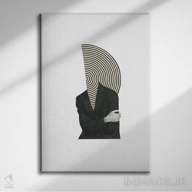 تابلو دکوراتیو فلاش بک اثر ریچارد وروجز - نمای روبهرو روی دیوار