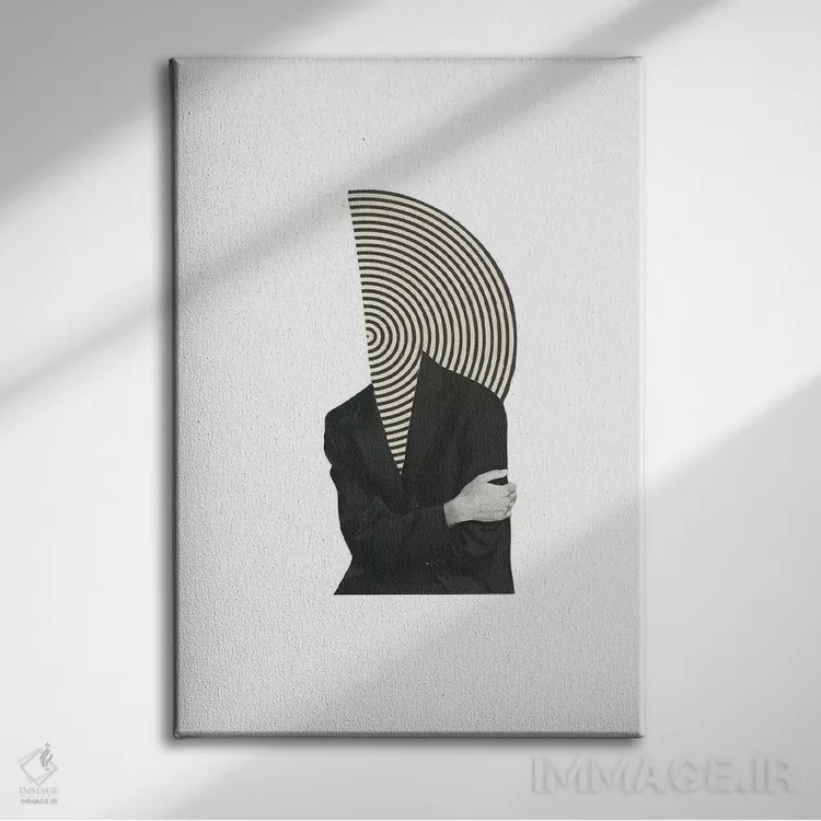 تابلو دکوراتیو فلاش بک اثر ریچارد وروجز - نمای روبهرو روی دیوار