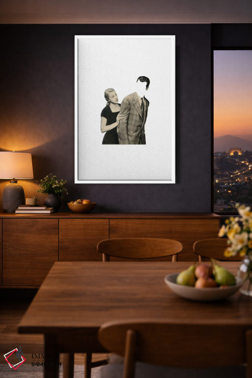 تابلو دکوراتیو قرار ملاقات کور اثر ریچارد وروجز - D3W