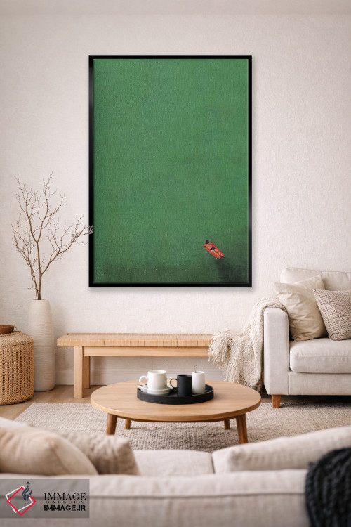 تابلو دکوراتیو شناور بودن اثر ریچارد وروجز - D2B