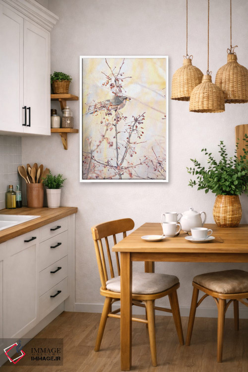 تابلو دکوراتیو توت ها برای صبحانه اثر روپا ساتون - D6W