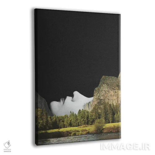 تابلو دکوراتیو لحظه سکوت اثر ریچارد وروجز - نمای پرسپکتیو محصول