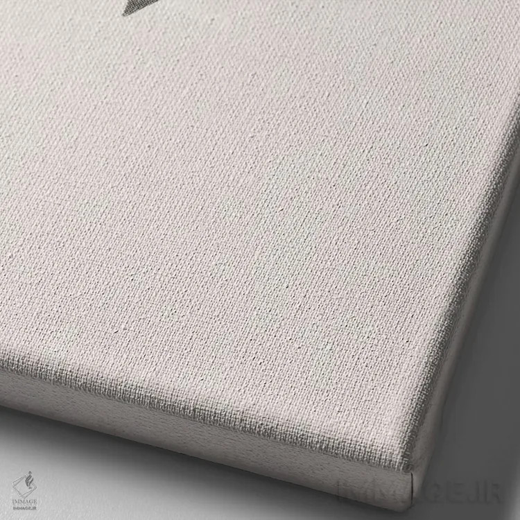 تابلو دکوراتیو کبریت یا مسابقه اثر ریچارد وروجز - نمای نزدیک بافت بوم