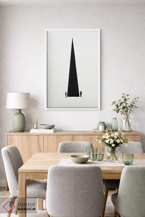 تابلو مینیمال بنای یادبود اثر ریچارد وروجز - D4W