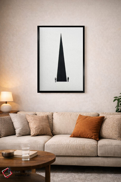 تابلو مینیمال بنای یادبود اثر ریچارد وروجز - D3B