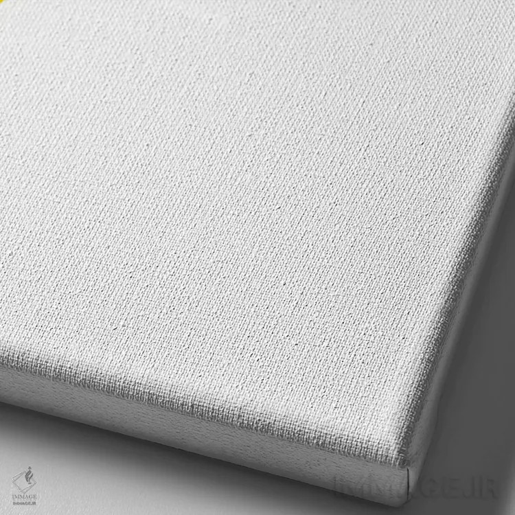 تابلو دکوراتیو غواص زرد اثر ریچارد وروجز - نمای نزدیک بافت بوم