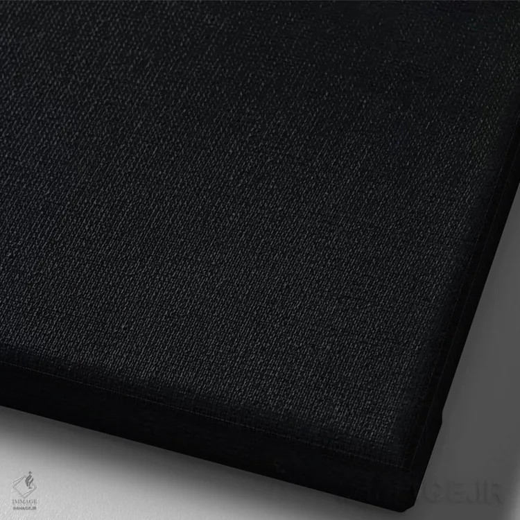 تابلو مینیمال شیرجه اثر ریچارد وروجز - نمای نزدیک بافت بوم