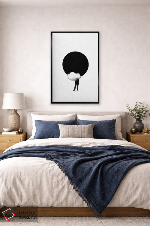 تابلو مینیمال کسوف اثر ریچارد وروجز - D5B