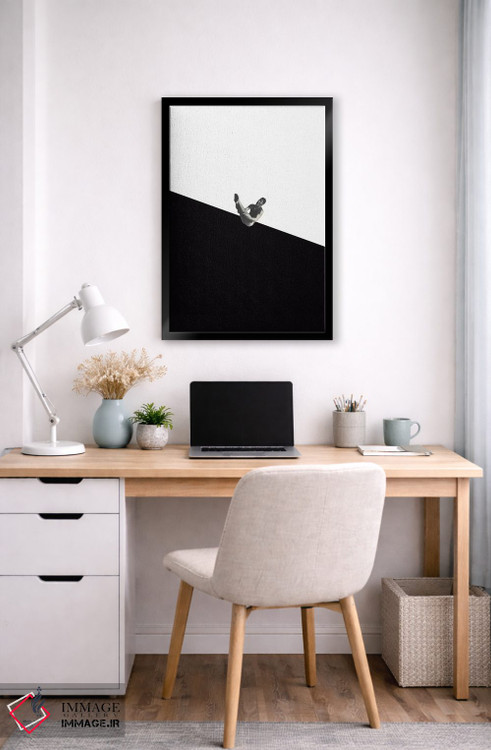 تابلو دکوراتیو غواص سیاه اثر ریچارد وروجز - D5B