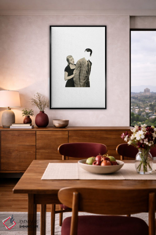 تابلو دکوراتیو قرار ملاقات کور اثر ریچارد وروجز - D6B