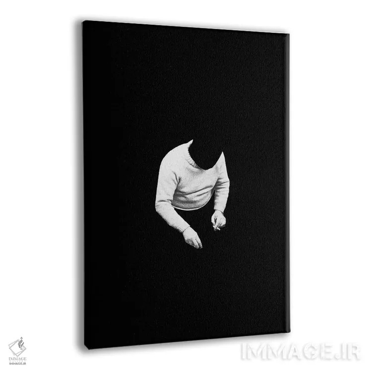 تابلو دکوراتیو زندگی تهی اثر ریچارد وروجز - نمای پرسپکتیو محصول