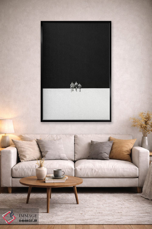 تابلو دکوراتیو دشت پهناور باز اثر ریچارد وروجز - D1B