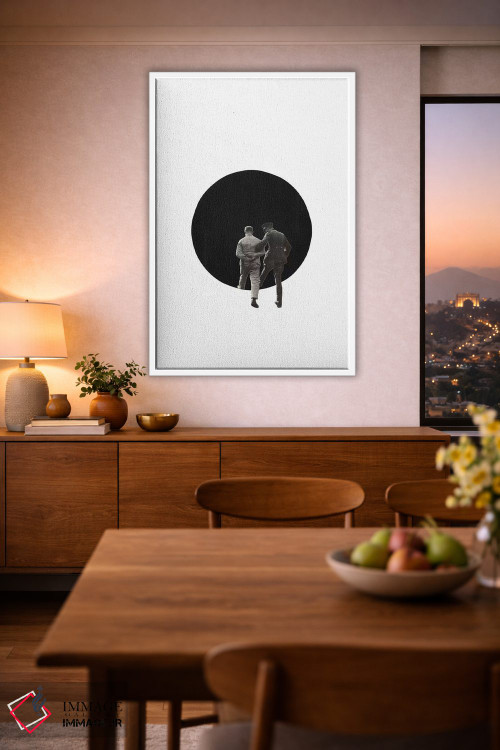 تابلو دکوراتیو رژه به سوی پرتگاه اثر ریچارد وروجز - D1W