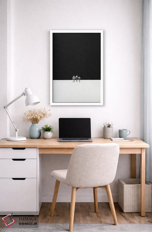 تابلو دکوراتیو دشت پهناور باز اثر ریچارد وروجز - D3W