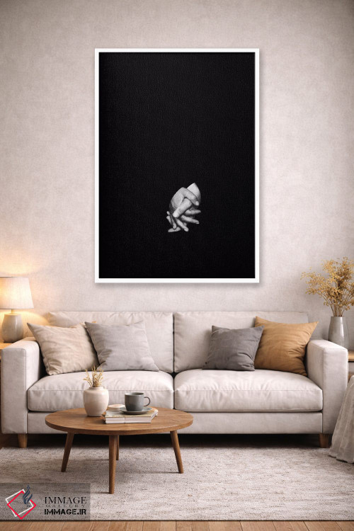 تابلو دکوراتیو دست در دست هم اثر ریچارد وروجز - D2W