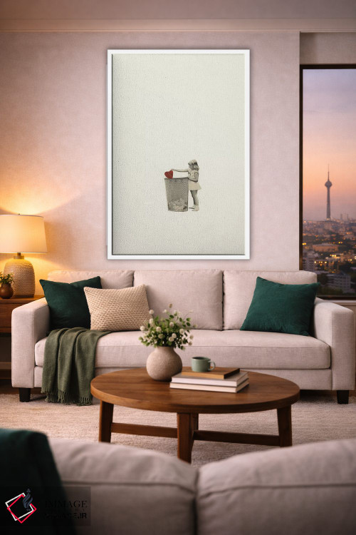 تابلو دکوراتیو اشیا گم شده و پیدا شده اثر ریچارد وروجز - D1W