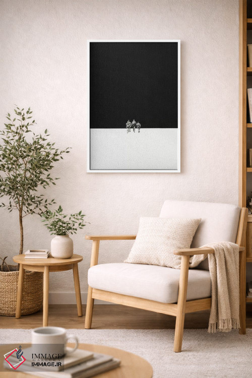 تابلو دکوراتیو دشت پهناور باز اثر ریچارد وروجز - D4W