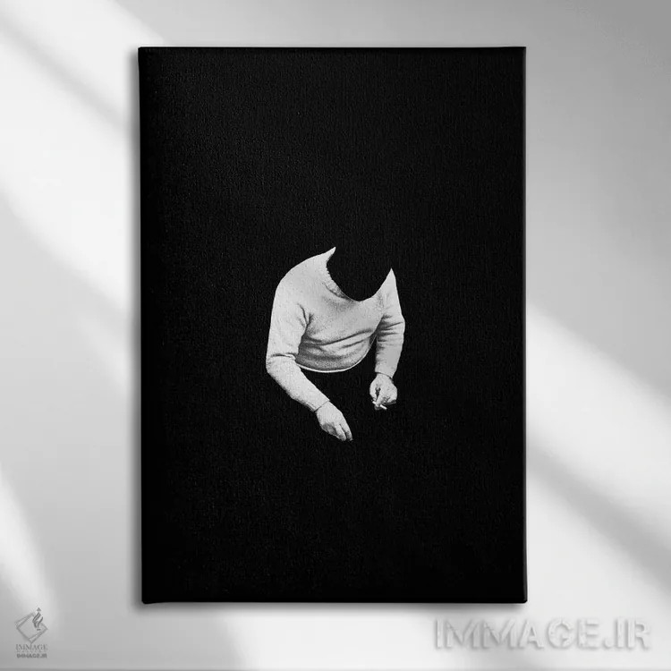 تابلو دکوراتیو زندگی تهی اثر ریچارد وروجز - نمای روبهرو روی دیوار