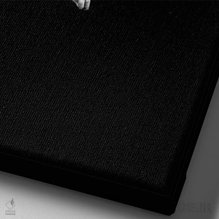 تابلو دکوراتیو زندگی تهی اثر ریچارد وروجز - نمای نزدیک بافت بوم