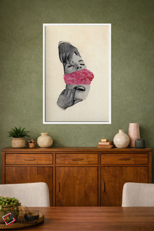 تابلو دکوراتیو جیغ چشم اثر ریچارد وروجز - D1W