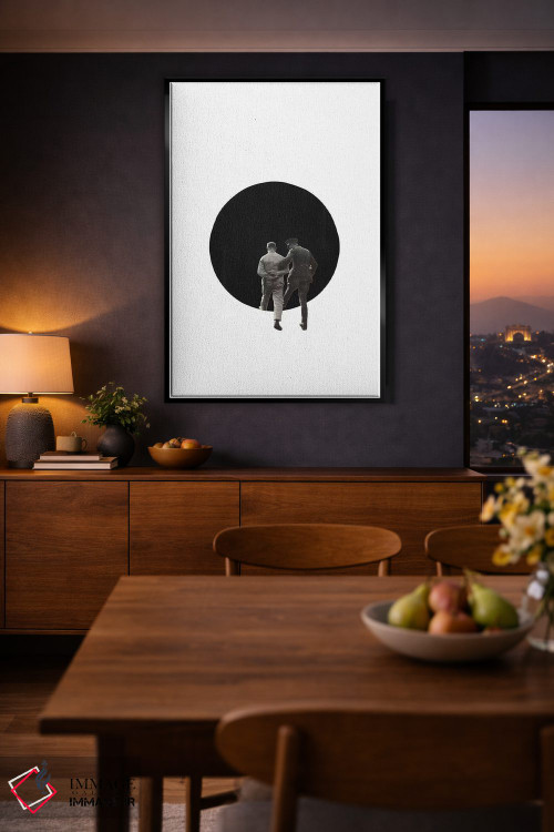 تابلو دکوراتیو رژه به سوی پرتگاه اثر ریچارد وروجز - D2B