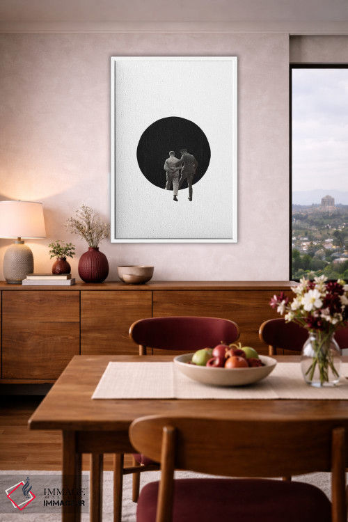 تابلو دکوراتیو رژه به سوی پرتگاه اثر ریچارد وروجز - D3W