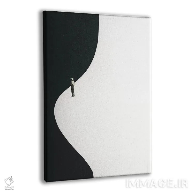 تابلو مینیمال کنار آب اثر ریچارد وروجز - نمای پرسپکتیو محصول