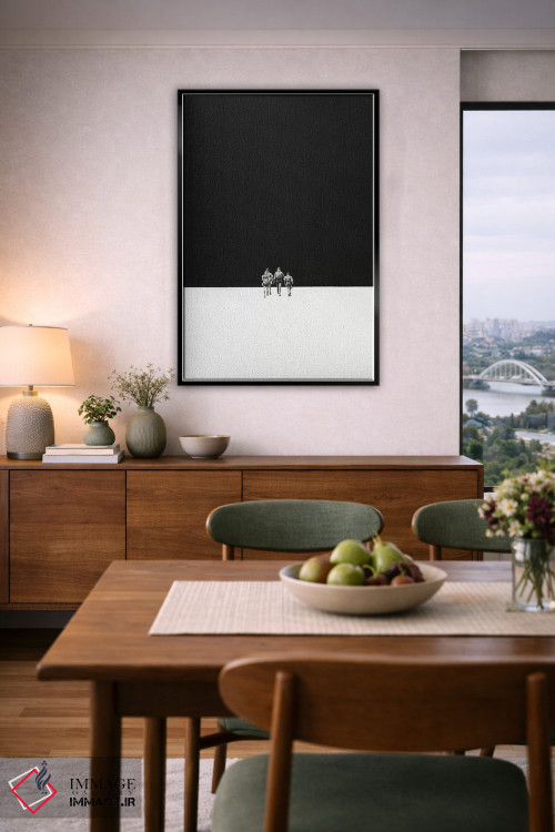 تابلو دکوراتیو دشت پهناور باز اثر ریچارد وروجز - D6B