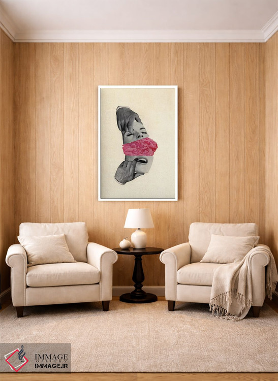 تابلو دکوراتیو جیغ چشم اثر ریچارد وروجز - D3W