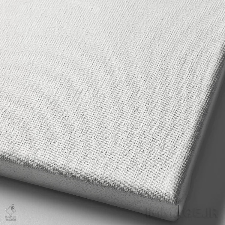 تابلو مینیمال کنار آب اثر ریچارد وروجز - نمای نزدیک بافت بوم