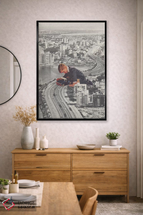 تابلو دکوراتیو گشت زنی اثر ریچارد وروجز - D2B