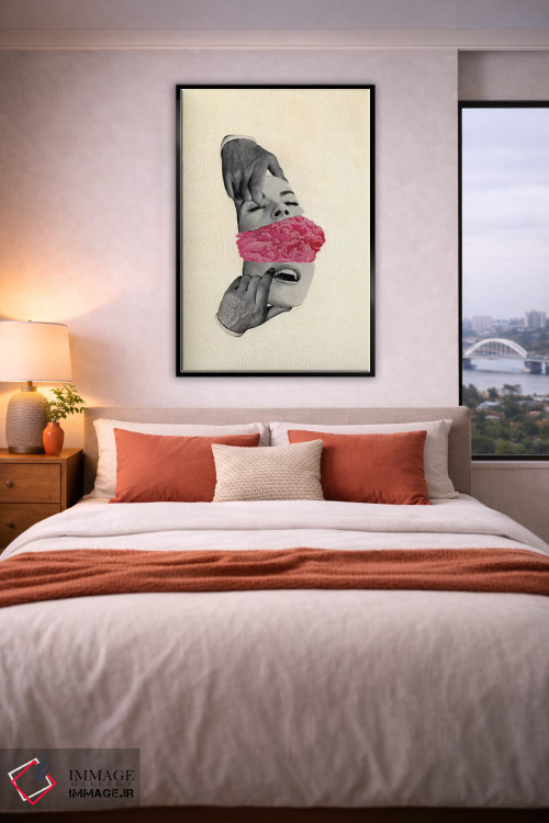 تابلو دکوراتیو جیغ چشم اثر ریچارد وروجز - D4B