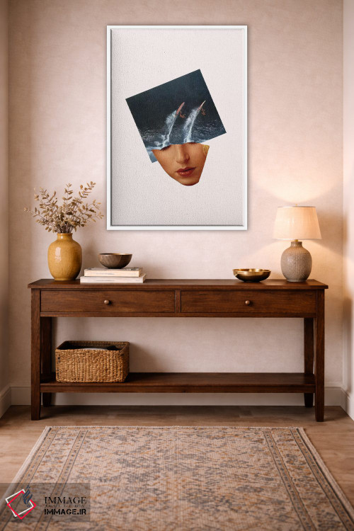 تابلو دکوراتیو موج سواری بالا می گیرد اثر ریچارد وروجز - D1W