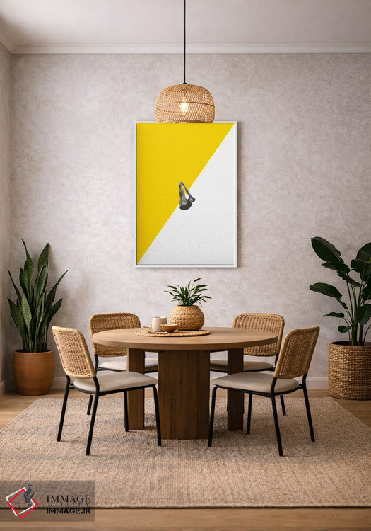 تابلو دکوراتیو غواص زرد اثر ریچارد وروجز - D2W