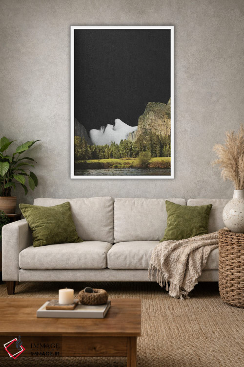 تابلو دکوراتیو لحظه سکوت اثر ریچارد وروجز - D1W