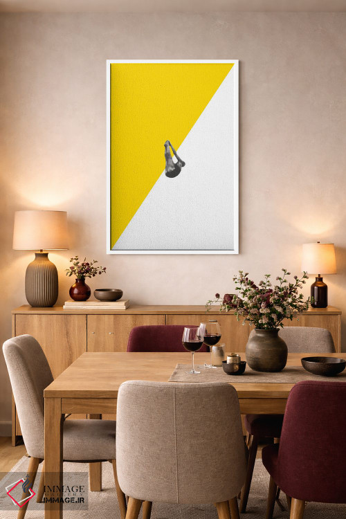 تابلو دکوراتیو غواص زرد اثر ریچارد وروجز - D5W