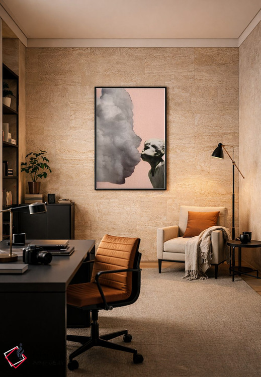 تابلو دکوراتیو بازدم اثر ریچارد وروجز - D6B