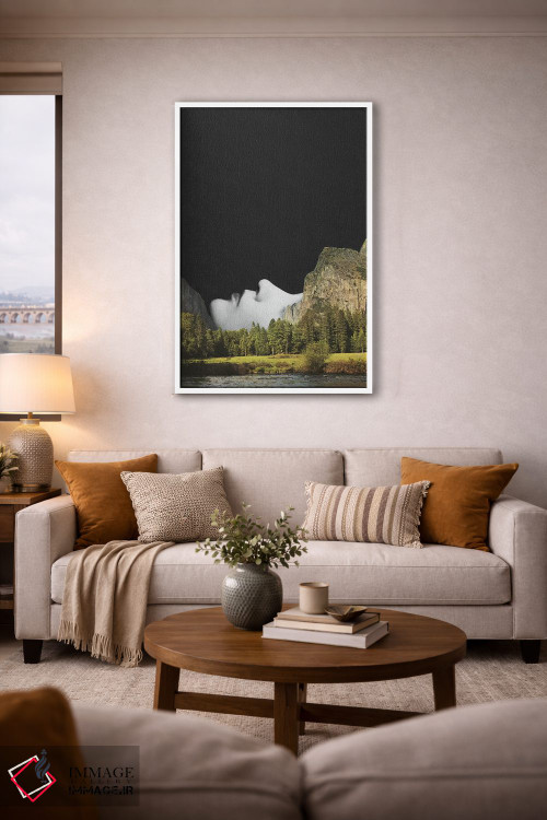 تابلو دکوراتیو لحظه سکوت اثر ریچارد وروجز - D2W