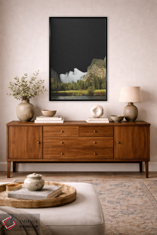 تابلو دکوراتیو لحظه سکوت اثر ریچارد وروجز - D4B